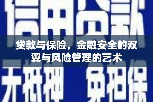 白河贷款与保险，金融安全的双翼与风险管理的艺术