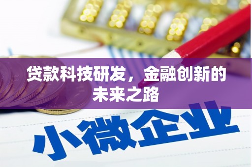 白河贷款科技研发，金融创新的未来之路