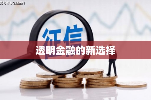 白河透明金融的新选择
