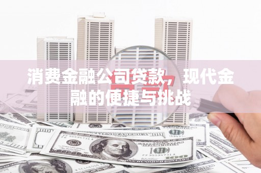 白河消费金融公司贷款，现代金融的便捷与挑战