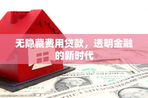 白河无隐藏费用贷款，透明金融的新时代