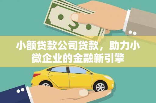 白河小额贷款公司贷款，助力小微企业的金融新引擎