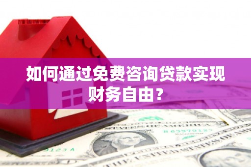 白河如何通过免费咨询贷款实现财务自由？