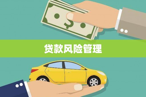 白河贷款风险管理