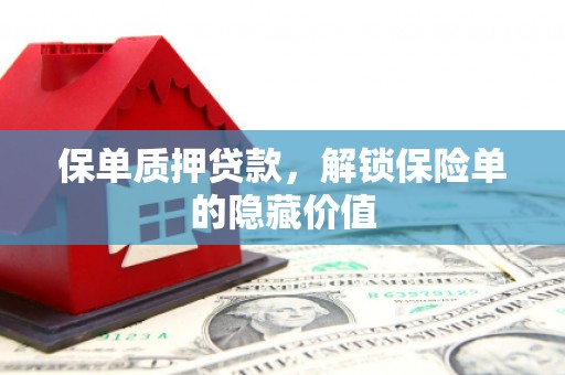 白河保单质押贷款，解锁保险单的隐藏价值