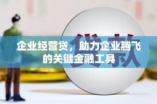 白河企业经营贷，助力企业腾飞的关键金融工具