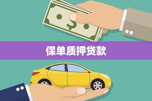 白河保单质押贷款