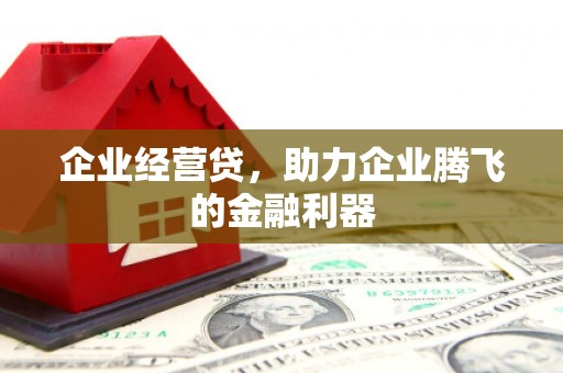 白河企业经营贷，助力企业腾飞的金融利器