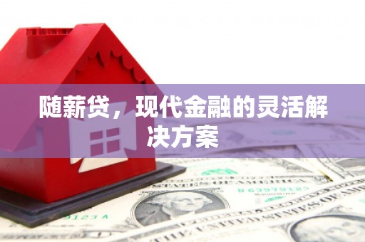 白河随薪贷，现代金融的灵活解决方案