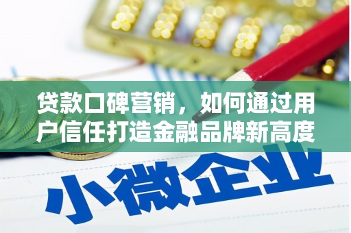 白河贷款口碑营销，如何通过用户信任打造金融品牌新高度