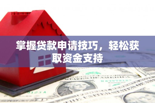 白河掌握贷款申请技巧，轻松获取资金支持