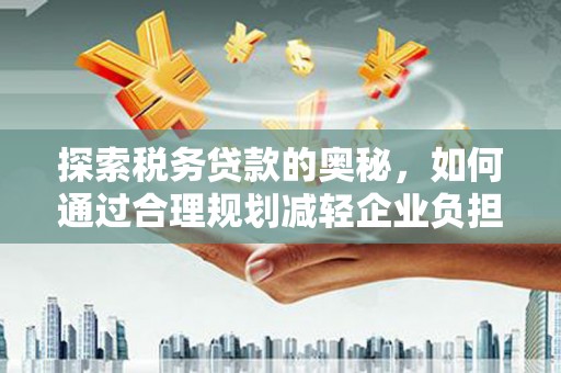 白河探索税务贷款的奥秘，如何通过合理规划减轻企业负担