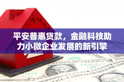 白河平安普惠贷款，金融科技助力小微企业发展的新引擎
