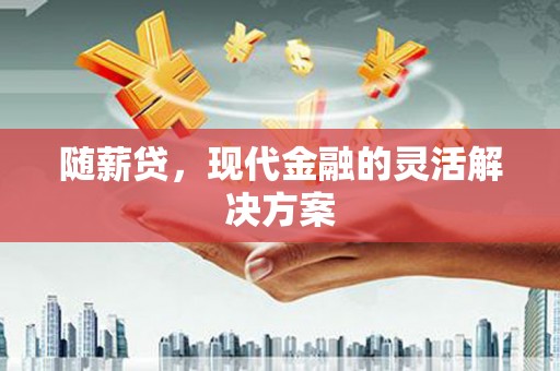 白河随薪贷，现代金融的灵活解决方案