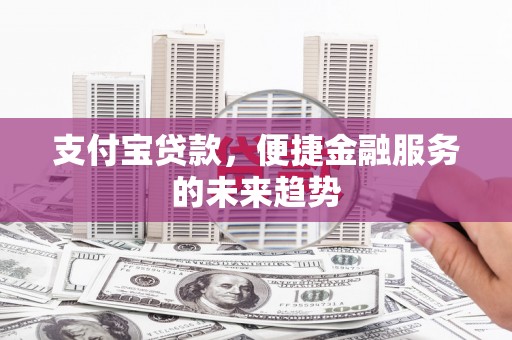 白河支付宝贷款，便捷金融服务的未来趋势