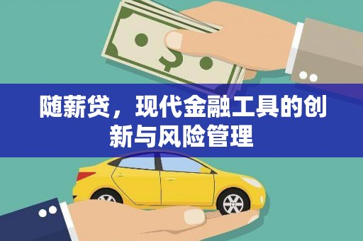 白河随薪贷，现代金融工具的创新与风险管理