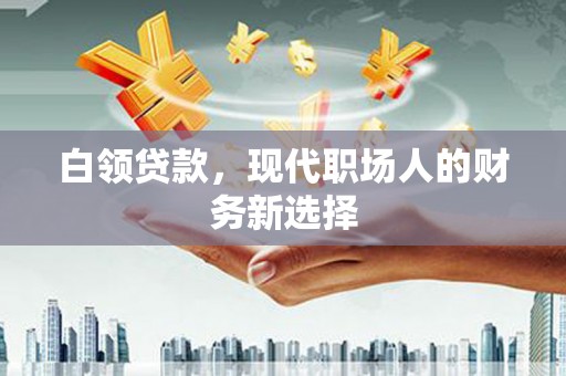 白河白领贷款，现代职场人的财务新选择