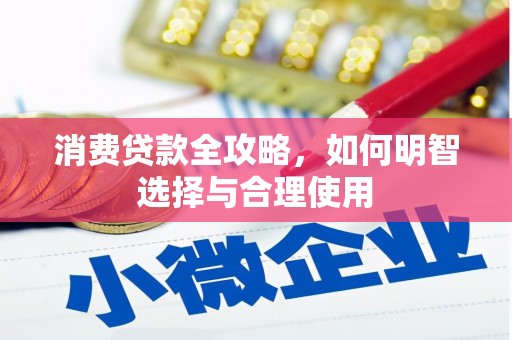 白河消费贷款全攻略，如何明智选择与合理使用