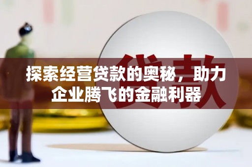 白河探索经营贷款的奥秘，助力企业腾飞的金融利器