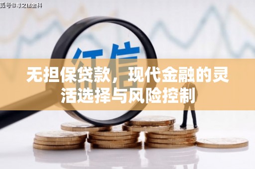 白河无担保贷款，现代金融的灵活选择与风险控制