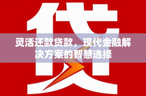 白河灵活还款贷款，现代金融解决方案的智慧选择