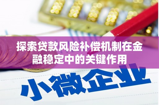 白河探索贷款风险补偿机制在金融稳定中的关键作用