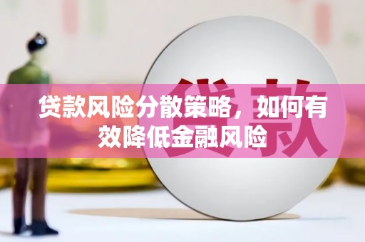 白河贷款风险分散策略，如何有效降低金融风险