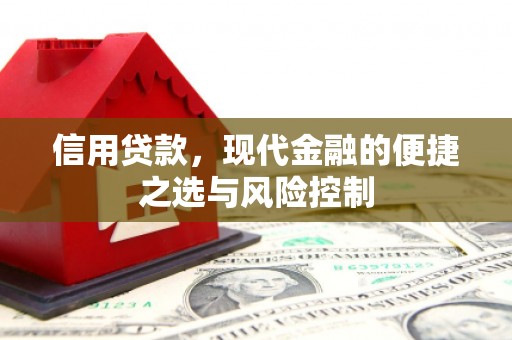 白河信用贷款，现代金融的便捷之选与风险控制
