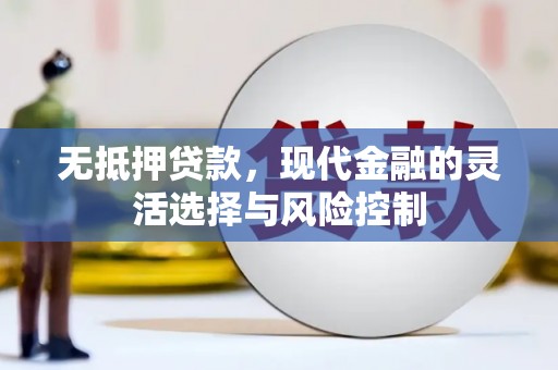 白河无抵押贷款，现代金融的灵活选择与风险控制
