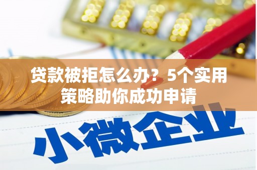 白河贷款被拒怎么办？5个实用策略助你成功申请