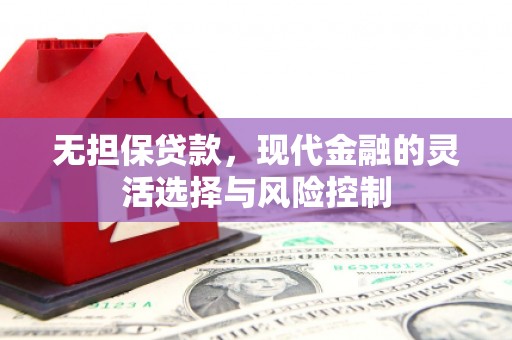 白河无担保贷款，现代金融的灵活选择与风险控制