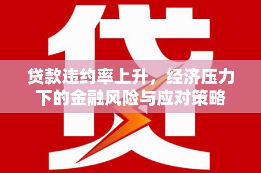 白河贷款违约率上升，经济压力下的金融风险与应对策略