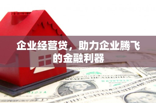 白河企业经营贷，助力企业腾飞的金融利器