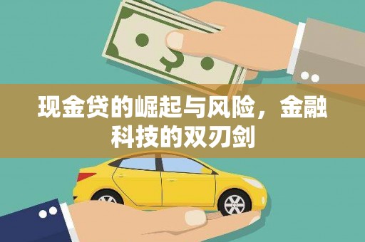 白河现金贷的崛起与风险，金融科技的双刃剑