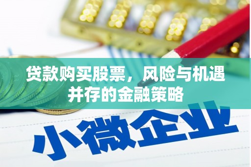 白河贷款购买股票，风险与机遇并存的金融策略
