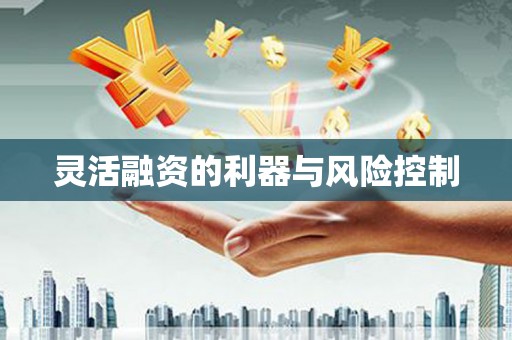 白河灵活融资的利器与风险控制