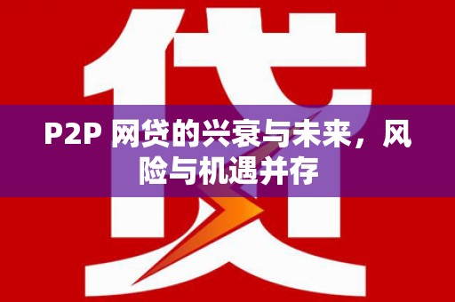 白河P2P 网贷的兴衰与未来，风险与机遇并存