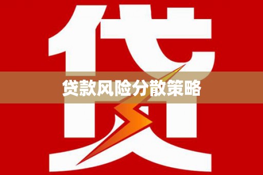 白河贷款风险分散策略