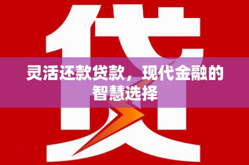 白河灵活还款贷款，现代金融的智慧选择