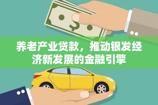 白河养老产业贷款，推动银发经济新发展的金融引擎