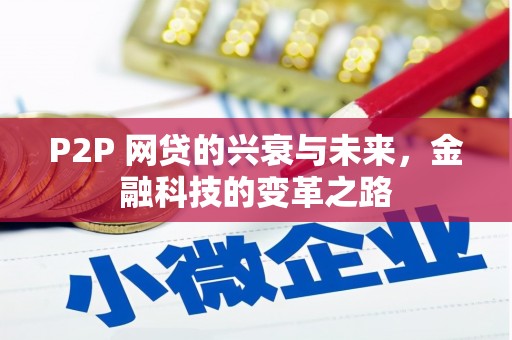 白河P2P 网贷的兴衰与未来，金融科技的变革之路