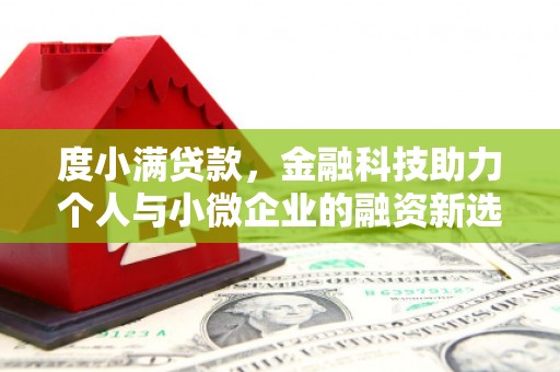 白河度小满贷款，金融科技助力个人与小微企业的融资新选择