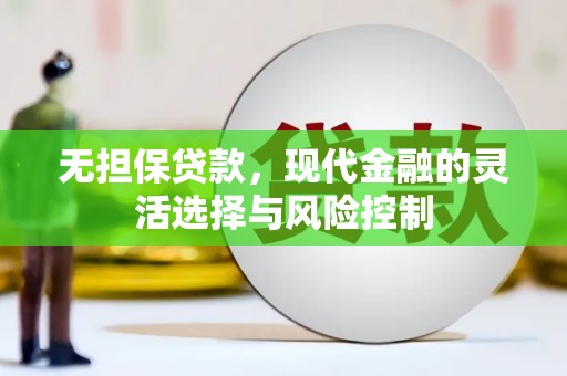 白河无担保贷款，现代金融的灵活选择与风险控制