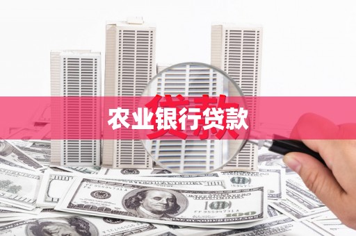 白河农业银行贷款
