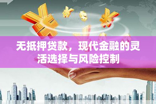 白河无抵押贷款，现代金融的灵活选择与风险控制