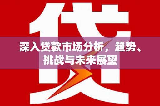白河深入贷款市场分析，趋势、挑战与未来展望