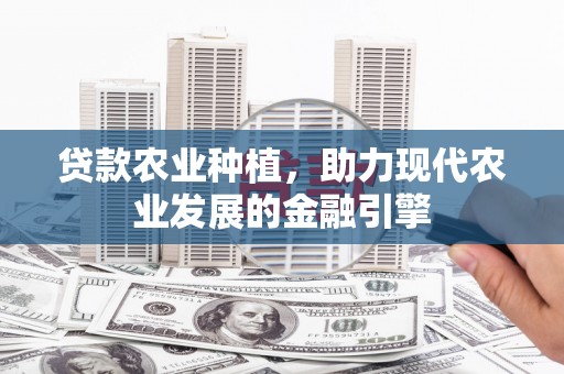 白河贷款农业种植，助力现代农业发展的金融引擎