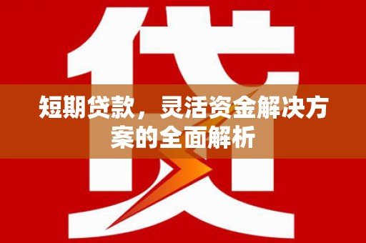 白河短期贷款，灵活资金解决方案的全面解析