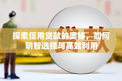 白河探索信用贷款的奥秘，如何明智选择与高效利用