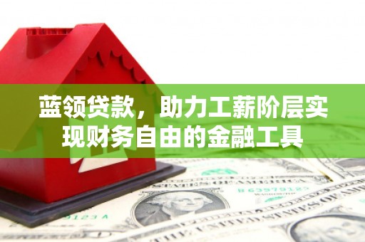 白河蓝领贷款，助力工薪阶层实现财务自由的金融工具